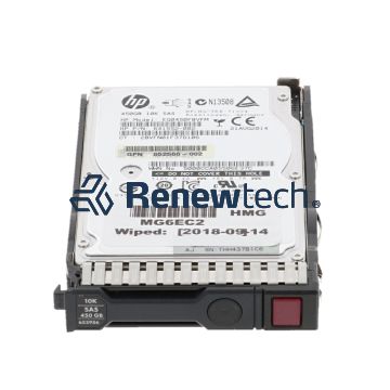 HP 450GB SAS 6G 10K SFF HDD for G8-G10 Servers