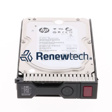 HP 2TB SAS 6G 7.2K LFF HDD for G8-G10 Servers