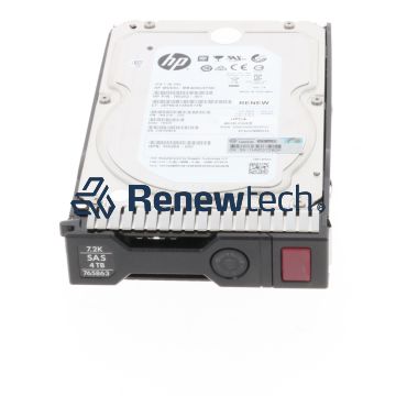 HP 4TB SAS 12G 7.2K LFF HDD for G8-G10 Servers