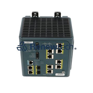 Cisco IE 3000 Switch, 8 10/100 + 2 T/SFP