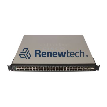 48-Port Gig POE with 4-Port 10-Gig Stackable