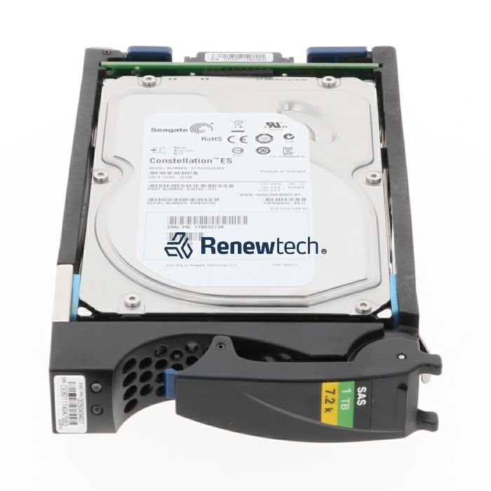 EMC 1TB 7.2K 3.5in 6G SAS HDD for VNXe 3300