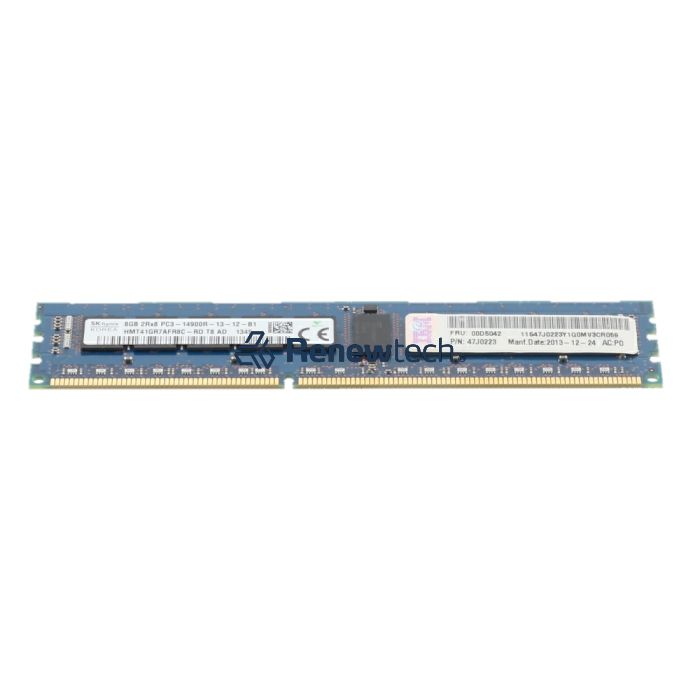 8GB (1x8GB, 2Rx8, 1.5V) PC3-14900 CL13 ECC DDR3