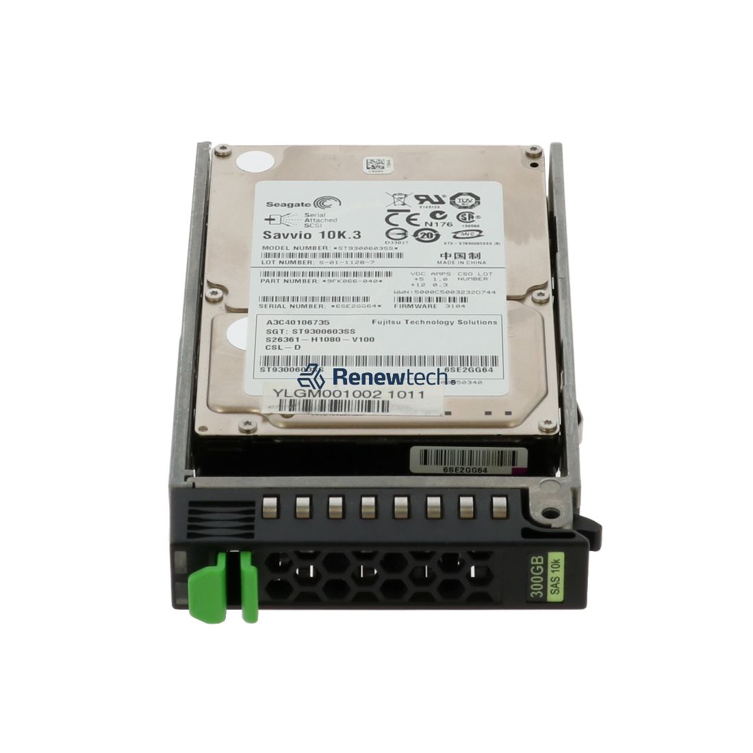 FUJITSU A3C40184920 - 300GB SAS HDD 12G 512n 10K SFF by