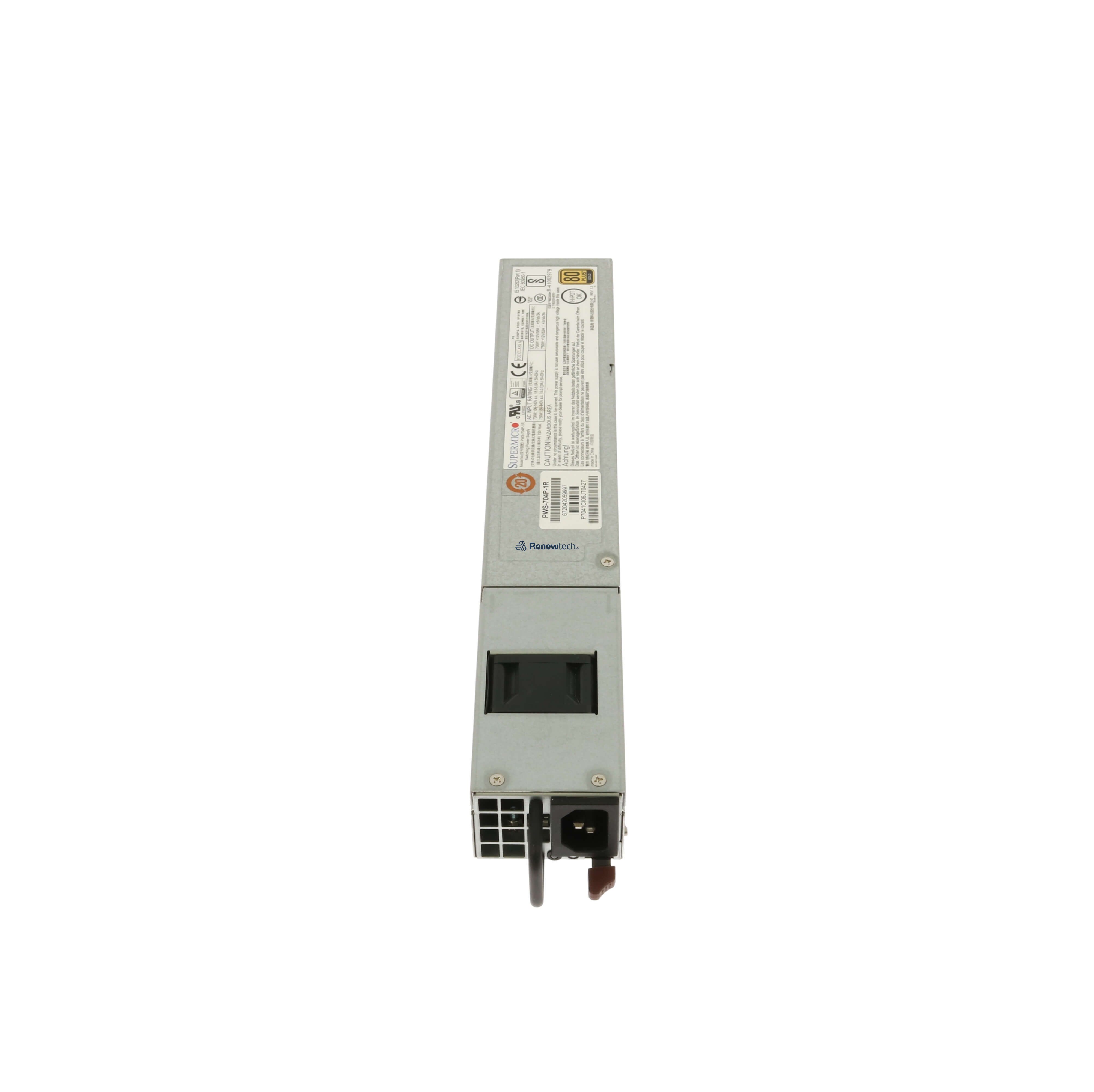SUPERMICRO PWS-704P-1R - Supermicro 700W/750W 1U Redundant Power
